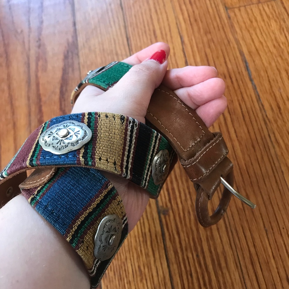 Vintage southwestern belt